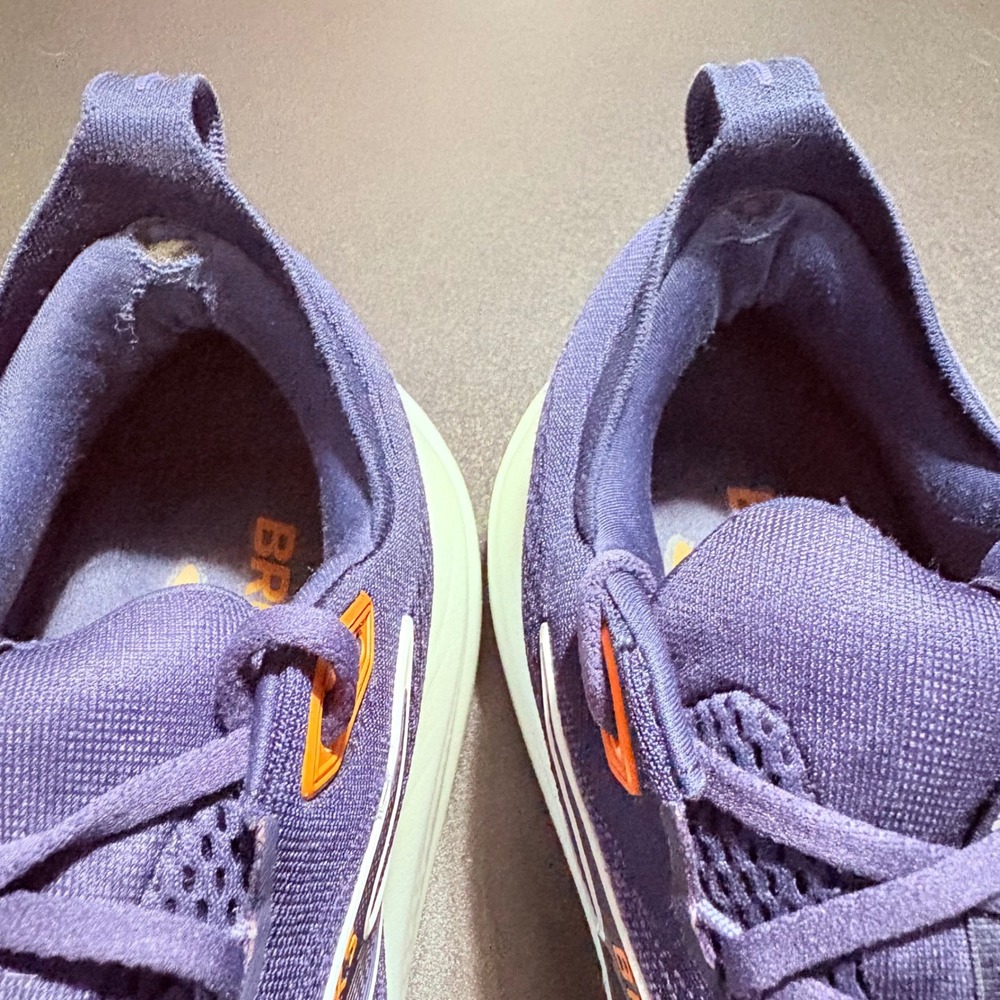 Brooks Glycerin 22 Blue Orange runing sneakers tennis shoes size 11.5 D medium - Picture 6 of 9